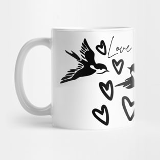 Love Birds for valentine's day Mug